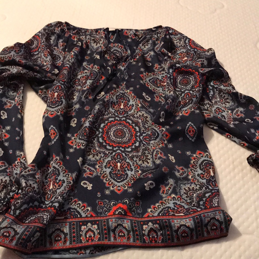 5/$15 💥Charter Club Paisley Top